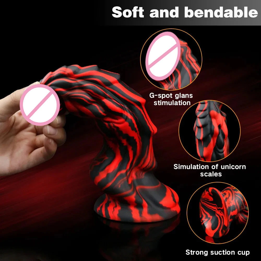 Dragon Dildo with Suction Cup Simifo