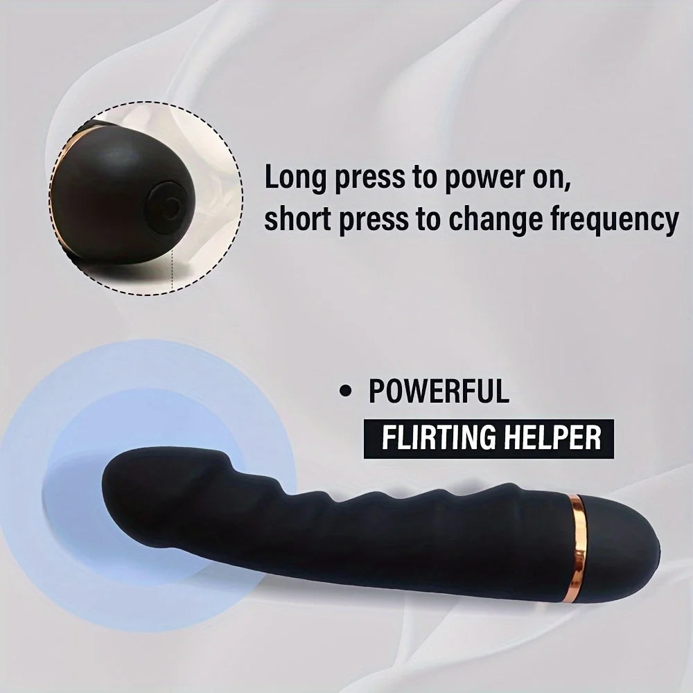 20-Mode G-Spot Vibrator - Dual Vaginal & Anal Stimulator for Women