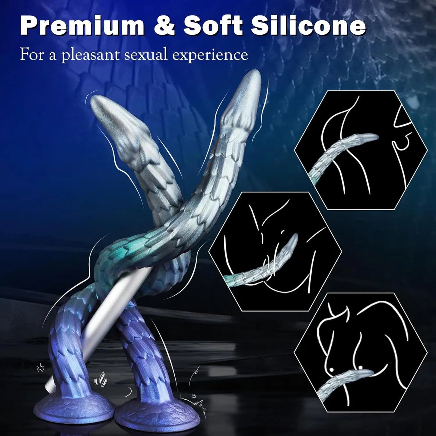 Super Long Dragon Dildo Simifo