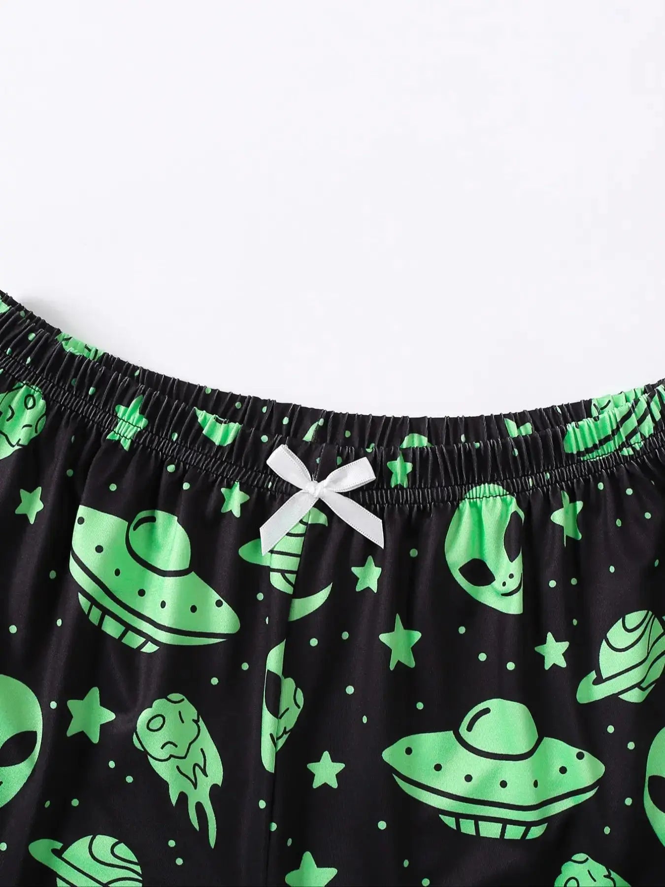 Women's Halloween Pumpkin Print Suspender Pajama Set - Sleeveless Top & Shorts Sleepwear