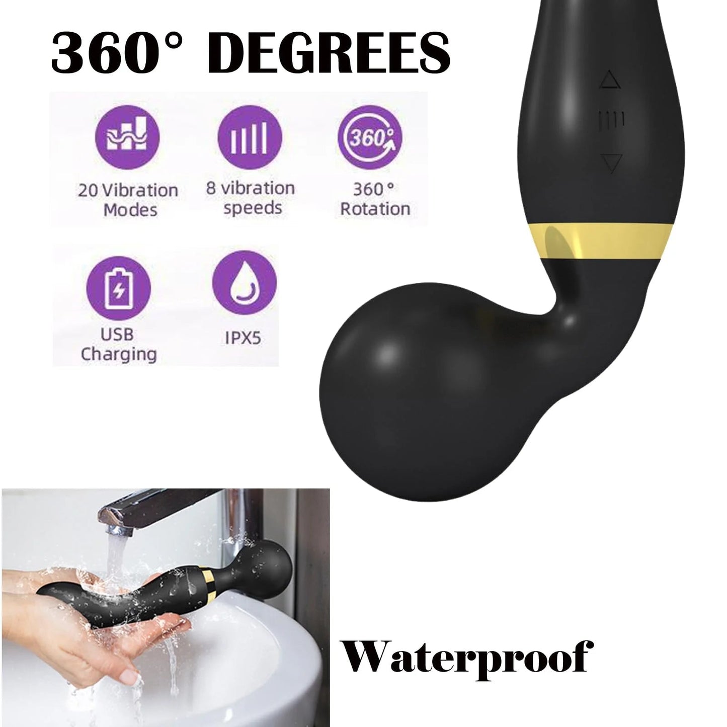 Vibrator Wand Simifo