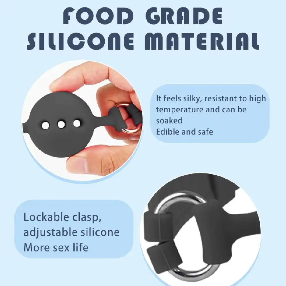 Silicone Mouth Ball Gag Simifo