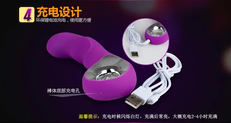 Pink - Purple vibrator Simifo