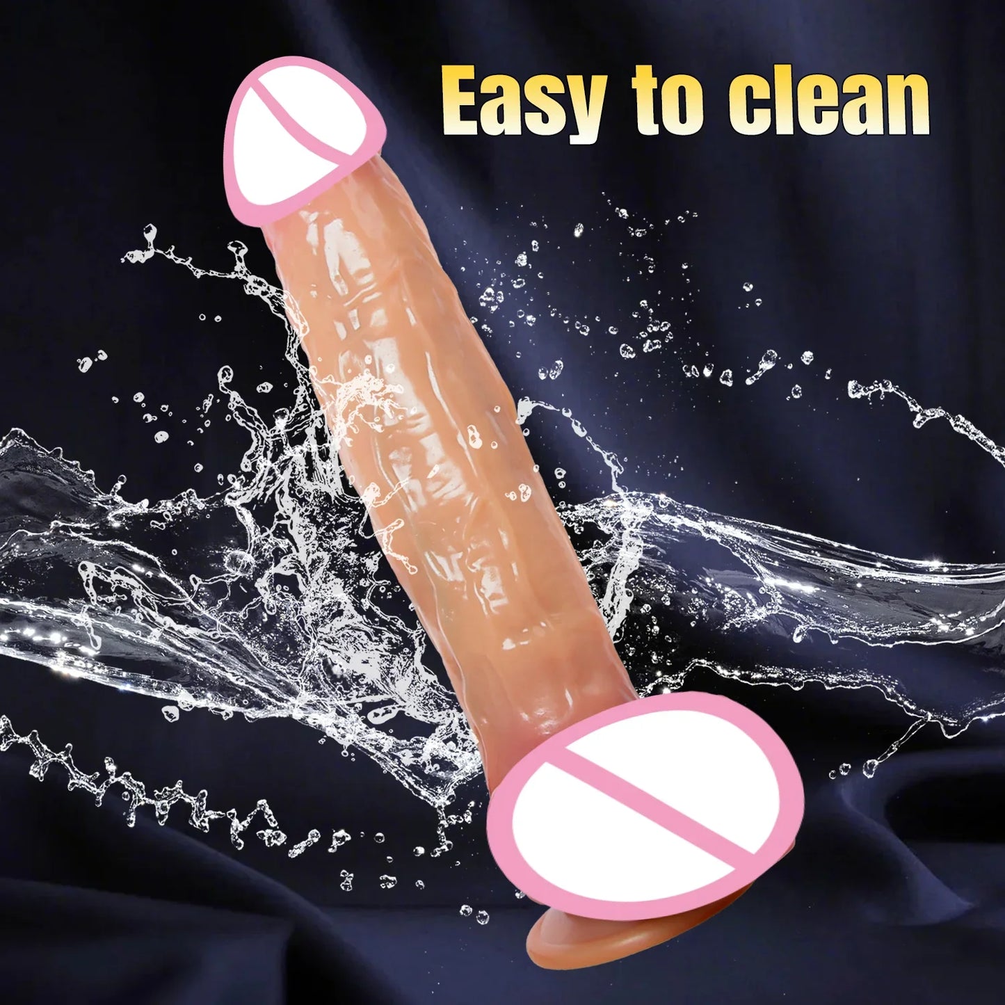 Realistic Big Dildo With Suction Cup