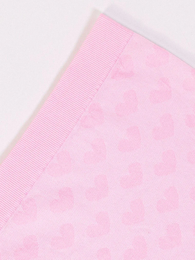 Queen of Spades Love Heart Women's Underwear - High Waisted Breathable Cotton Panties | Red Sexy Lingerie