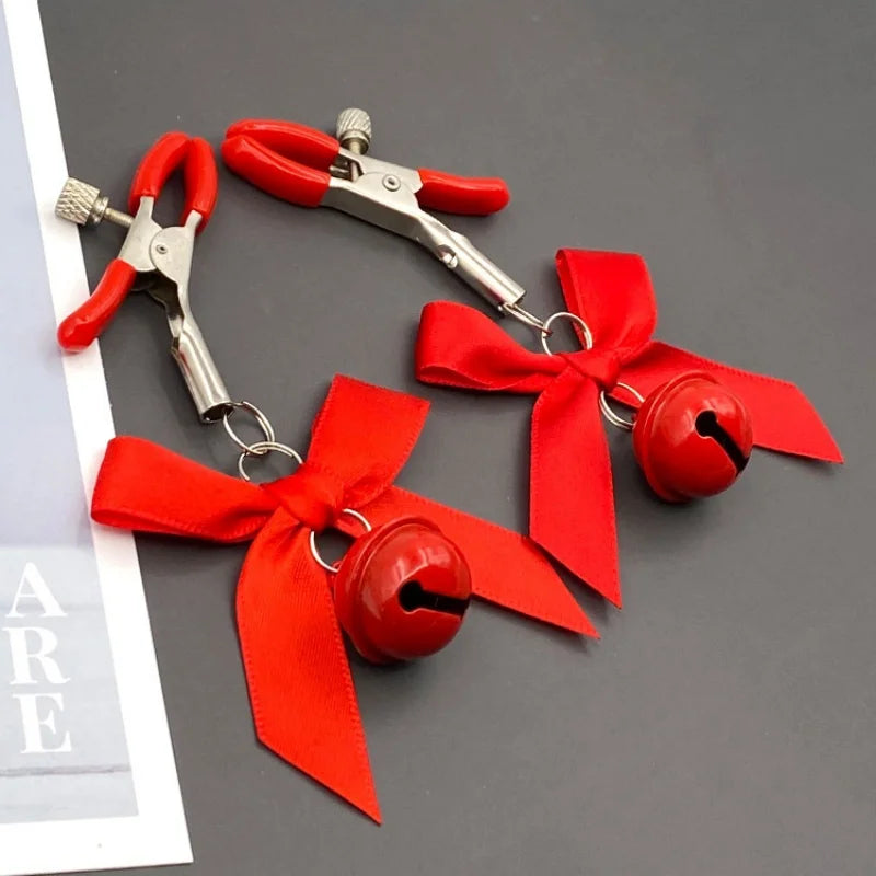 Bondage Nipple Clamps-Sucker Simifo