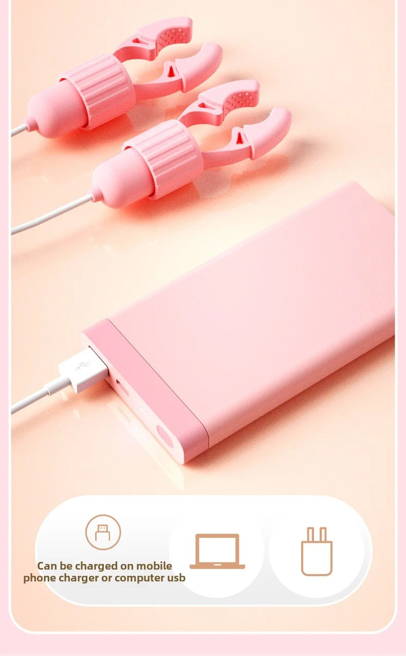 Sucking & Vibrating Nipple Clamps Simifo