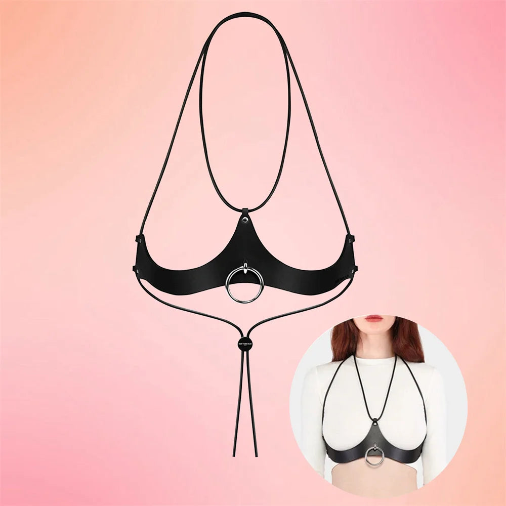 Sexy Body Harness - PU Leather Straps