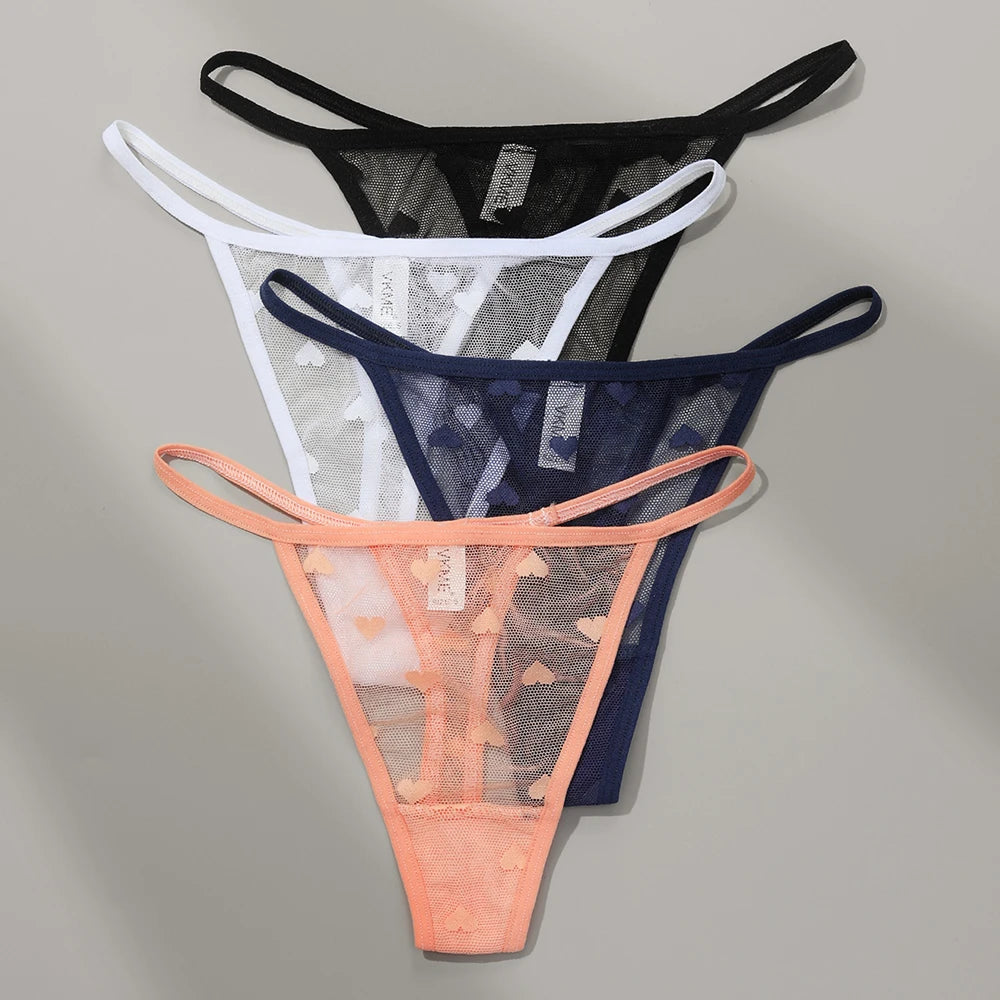 Lace Sheer Thong Simifo