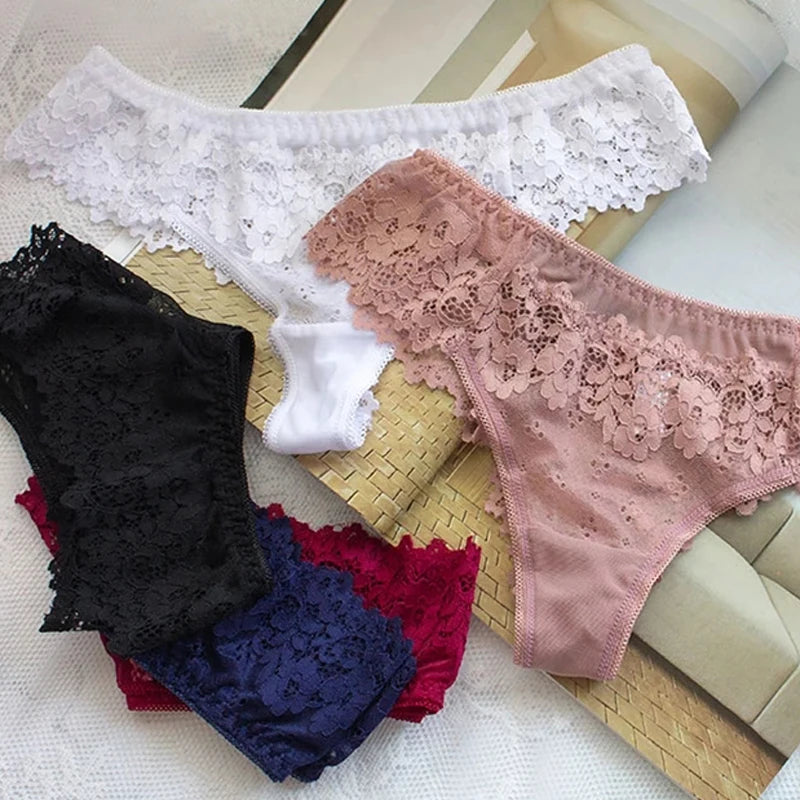Sexy Low-waist Lace Panties Simifo