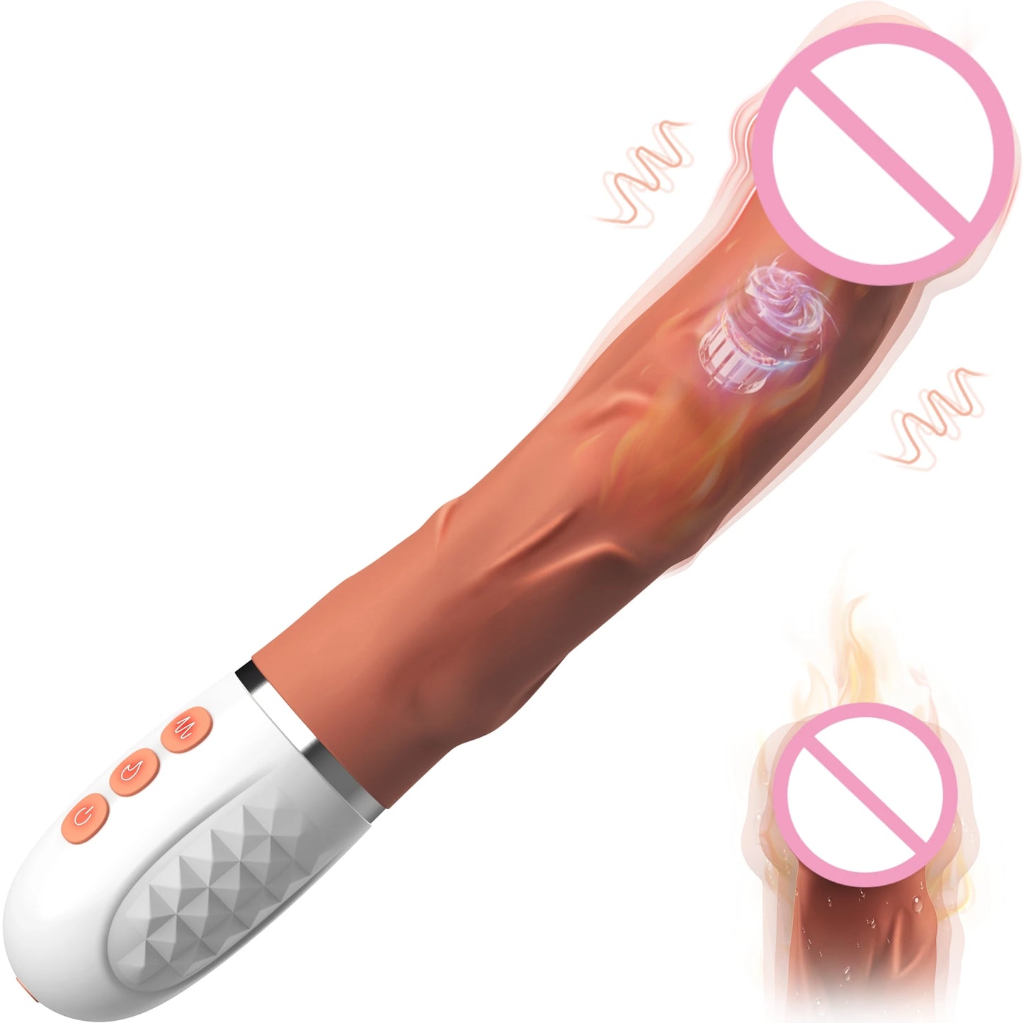 Realistic Vibrate Dildo - 10 Modes