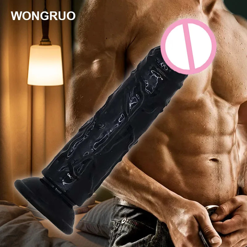 Realistic G-Spot Jelly Dildo with Suction Cup - Silicone Penis Butt Plug | Women's Pleasure Toy