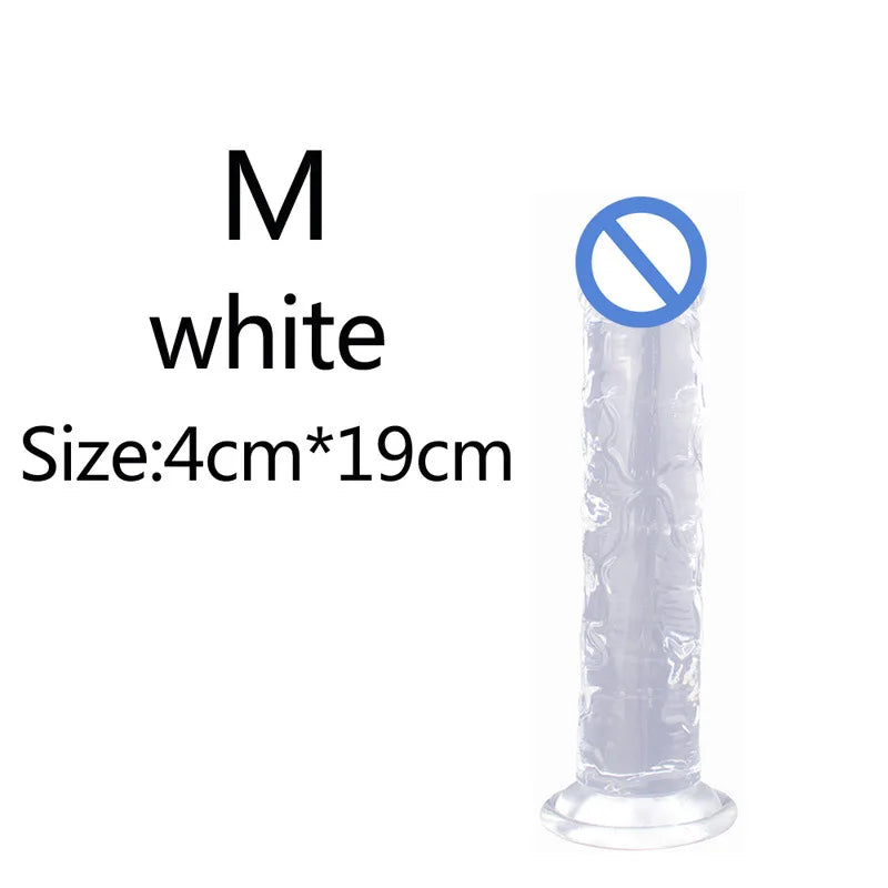 5 Colors Dildo With Suction Cup Simifo