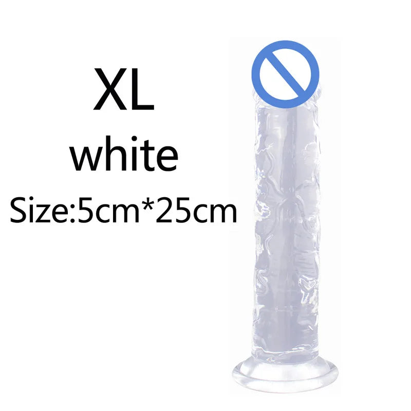 5 Colors Dildo With Suction Cup Simifo