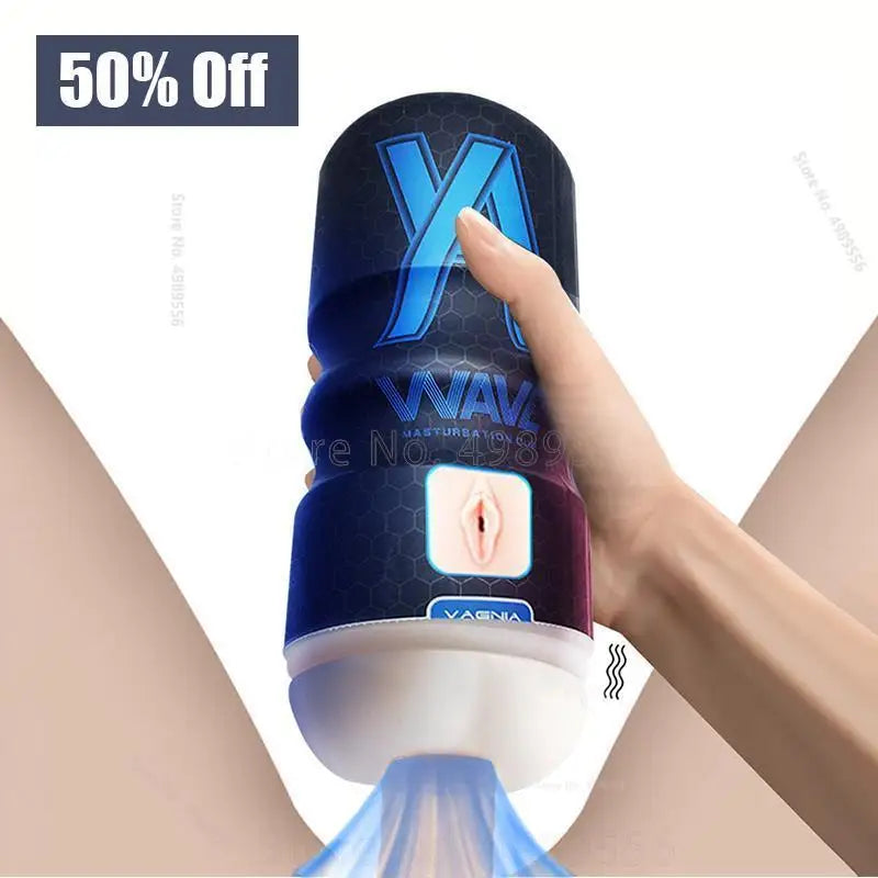 Electric Vibrating Male Masturbator - Realistic Silicone Vagina Stroker | Men's Pleasure Toy