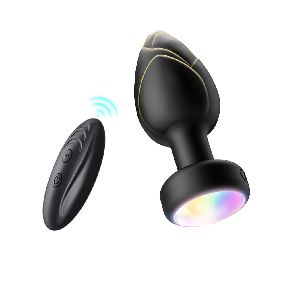LED Colorful Light Butt Plug