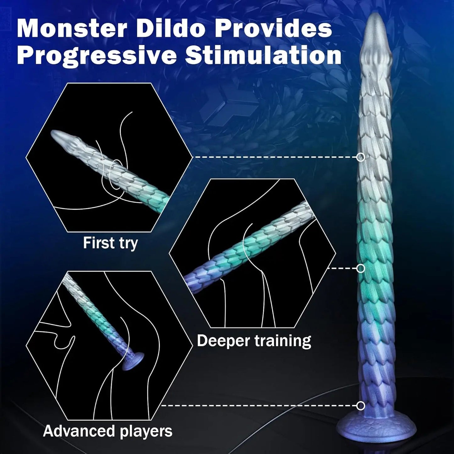 Super Long Dragon Dildo Simifo
