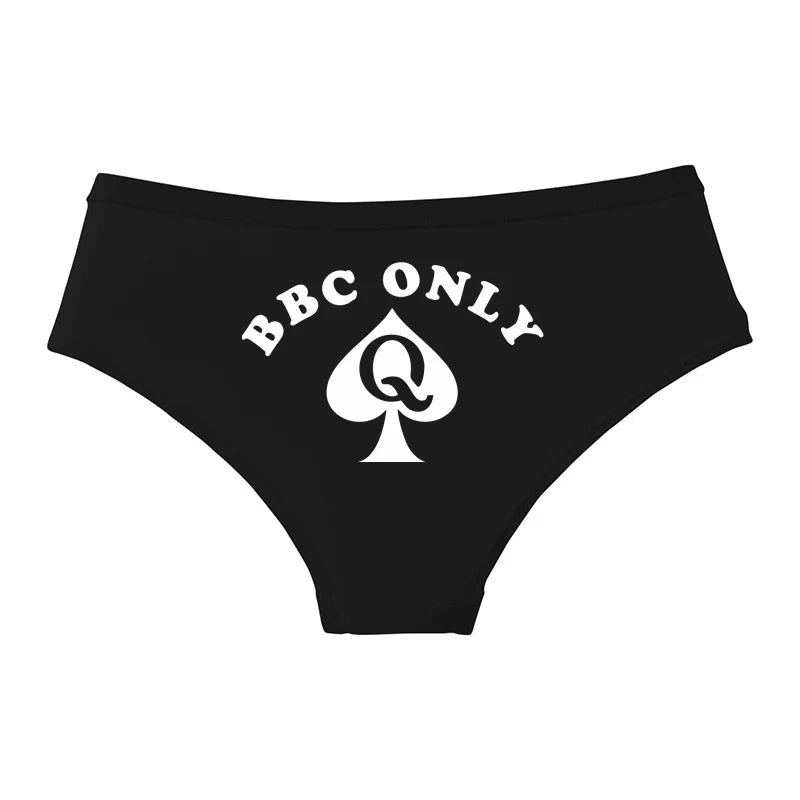 Queen of Spades BBC ONLY Cotton Underwear - Sexy Women's Briefs | Soft Comfortable Panties