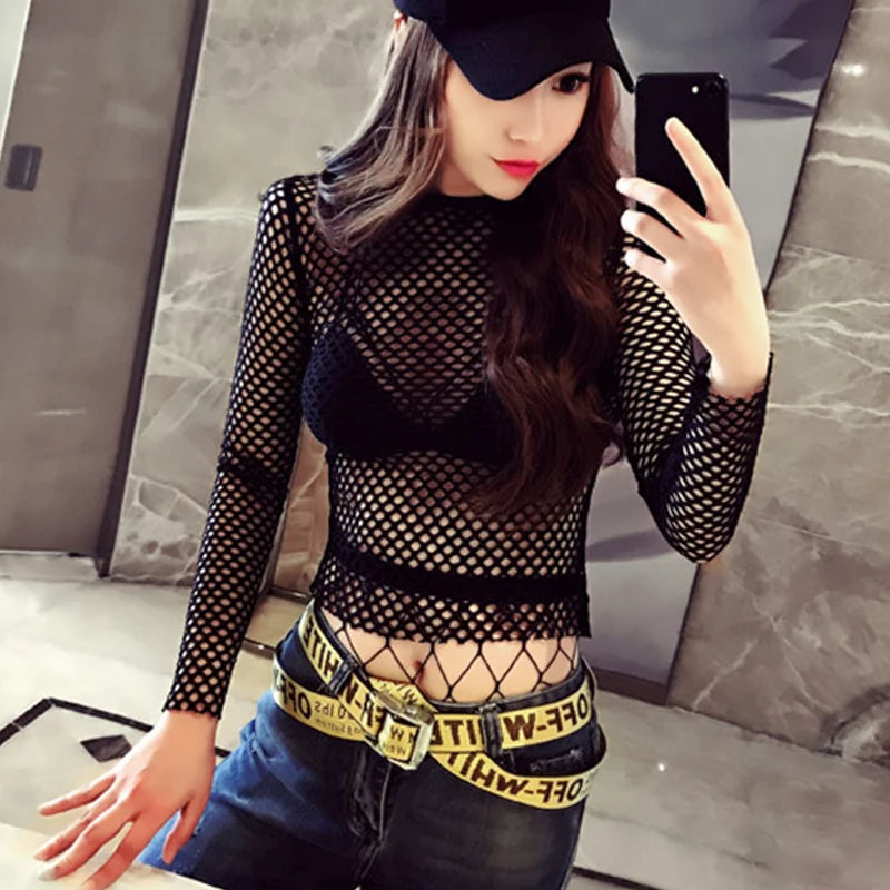 Sexy Fishnet T-shirt