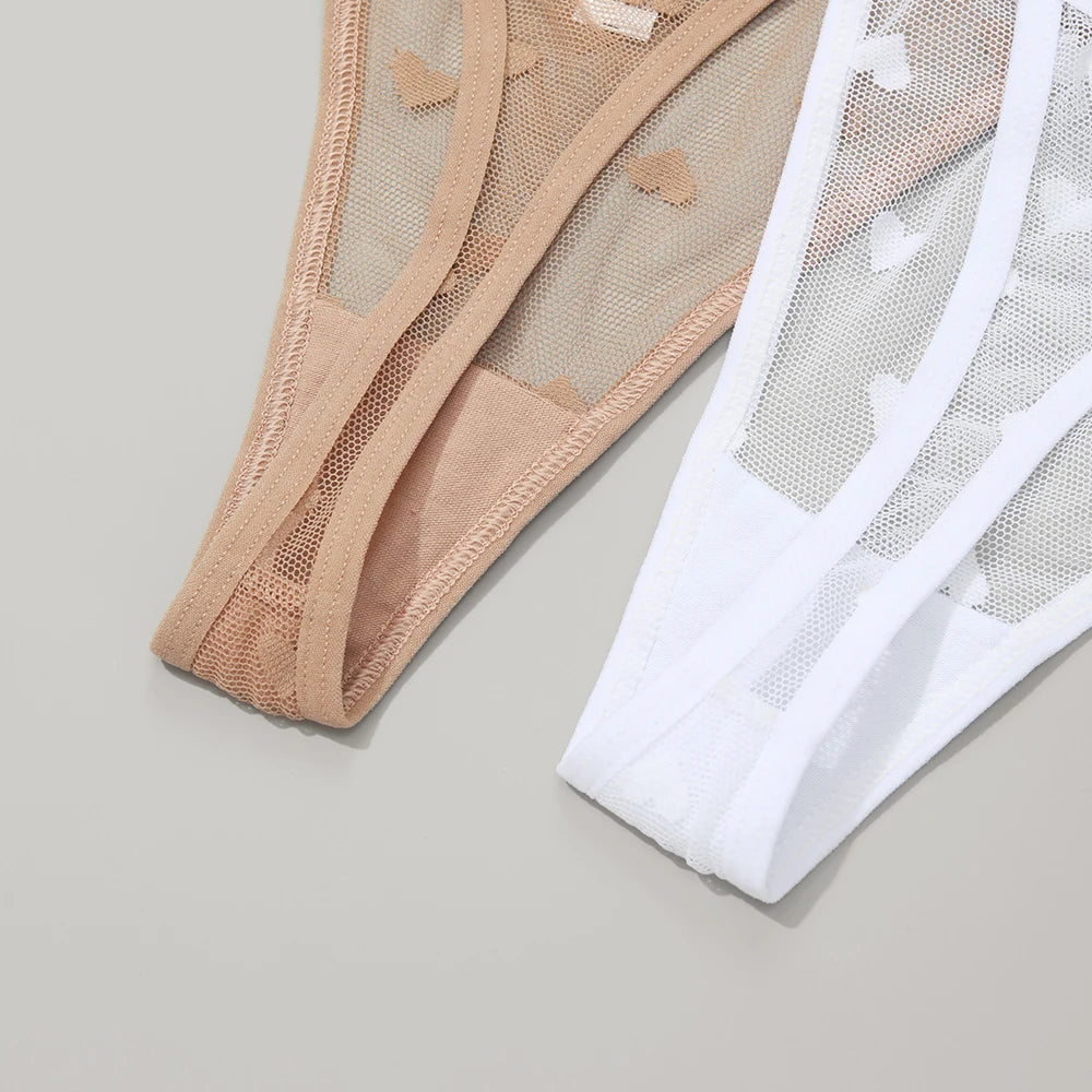 Lace Sheer Thong Simifo
