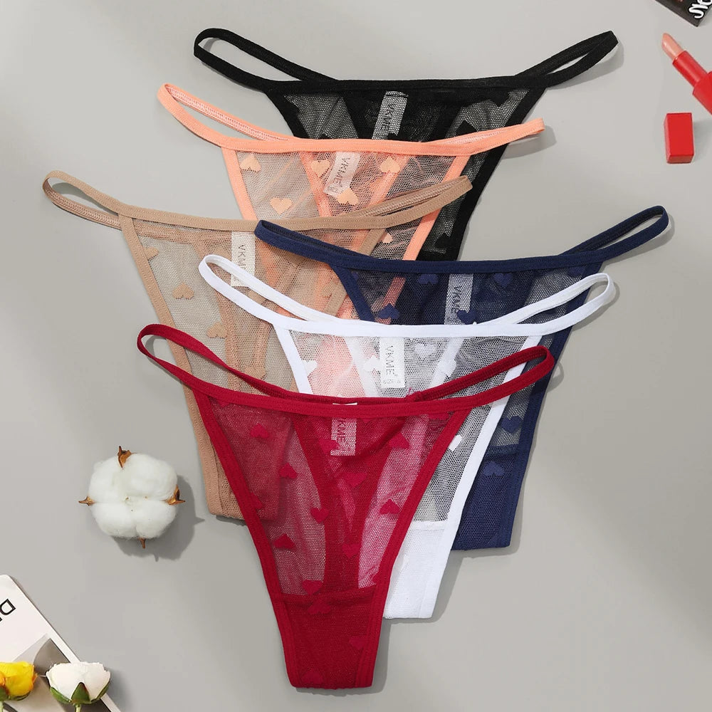 Lace Sheer Thong Simifo