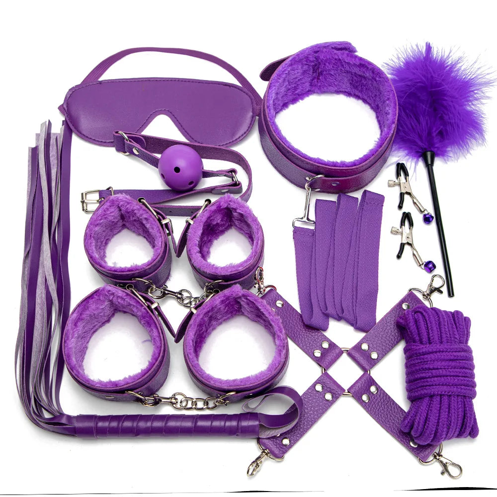 Leather bdsm Kit Simifo