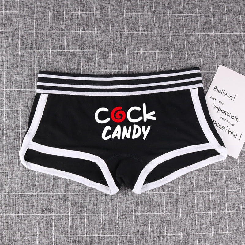 COCK CANDY Women's Cotton Boxer Shorts - Breathable Boyshort Panties | Comfortable Intimates
