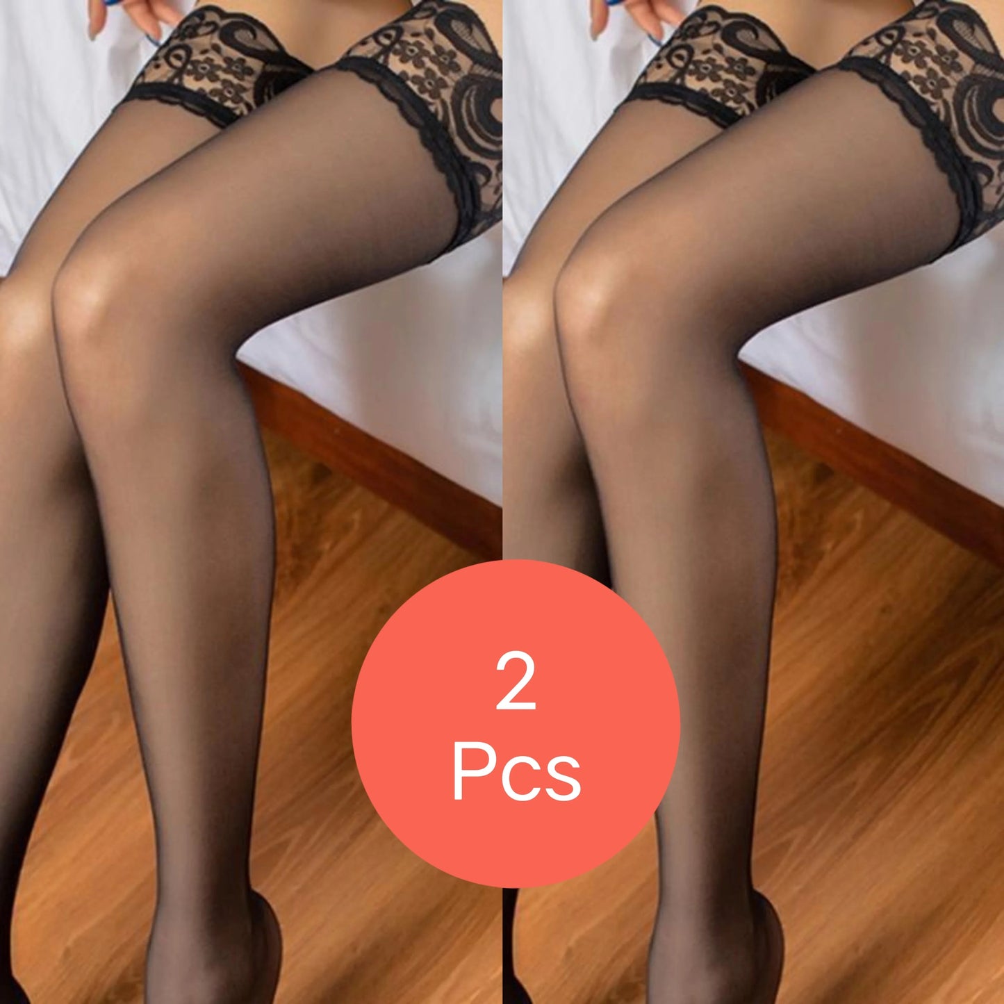 Transparent Silk Stocking Simifo