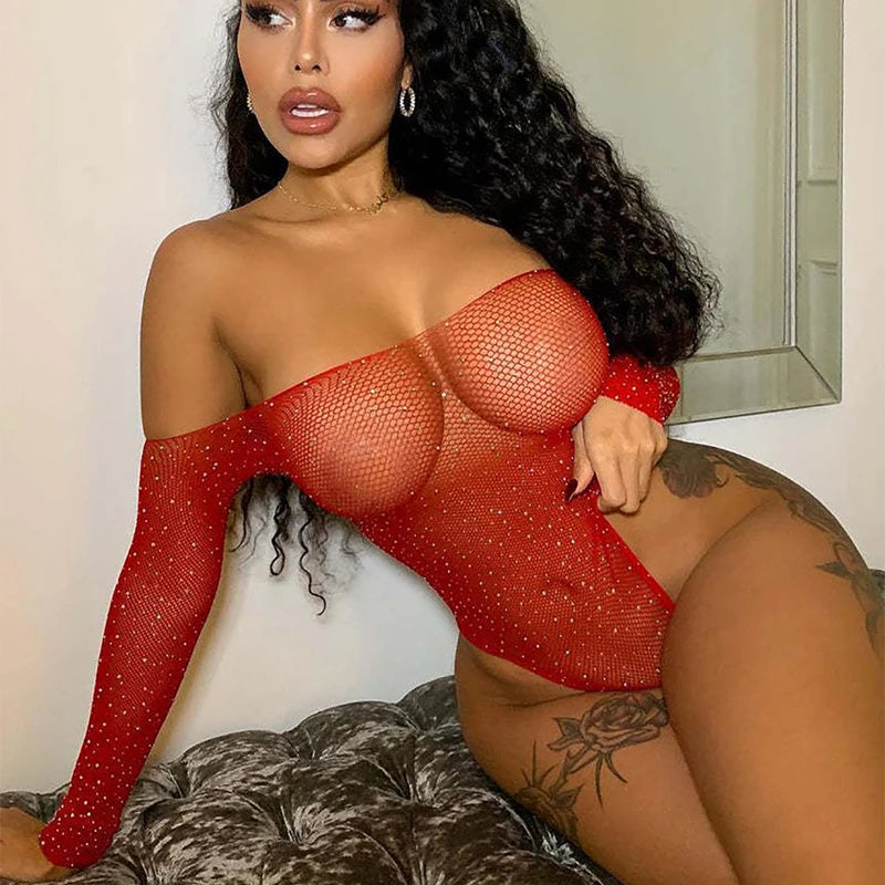 Sexy Transparent Bodysuit