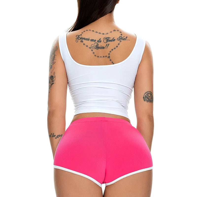 GOOD GIRL Hot Pants - Sexy Women's Shorts Lingerie | Stretch Yoga Sports Underwear