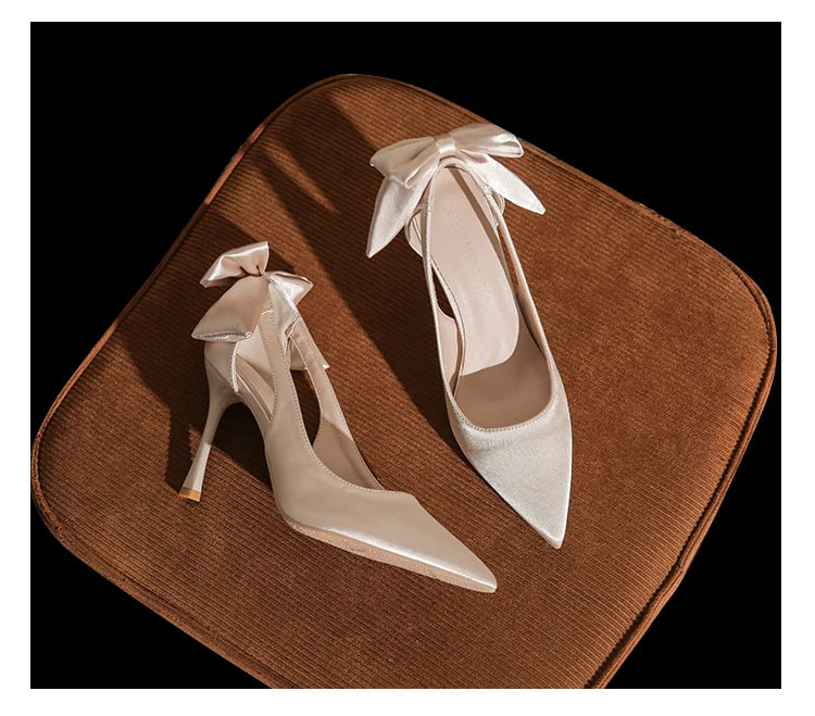 White High Heels Simifo