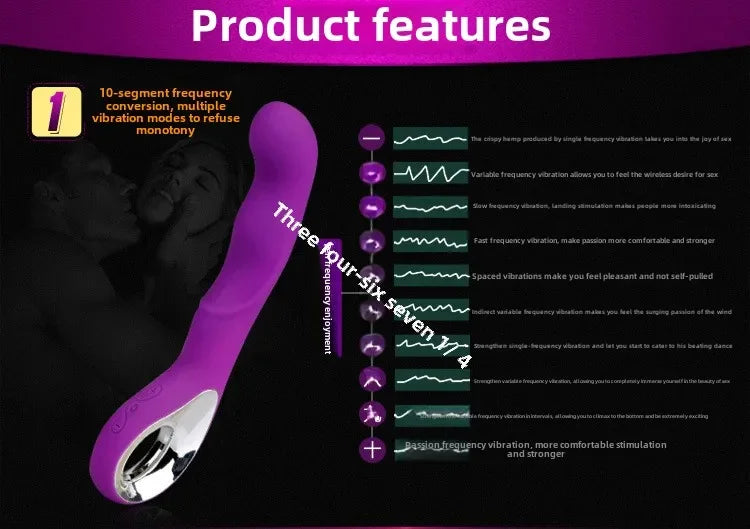 Pink - Purple vibrator Simifo