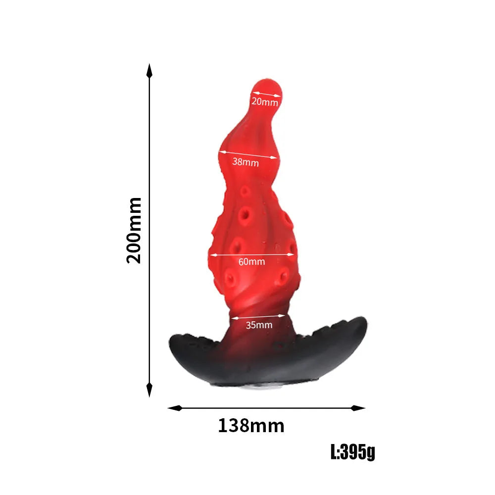 New Color Wearable Anal Plug Dildo