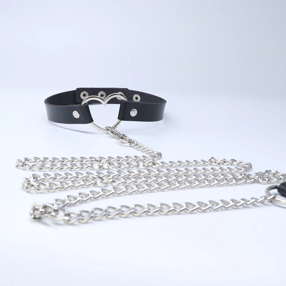 Collar with leash Simifo