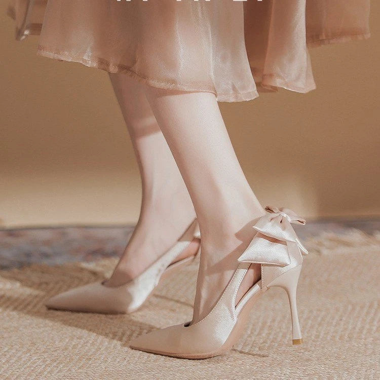 White High Heels Simifo