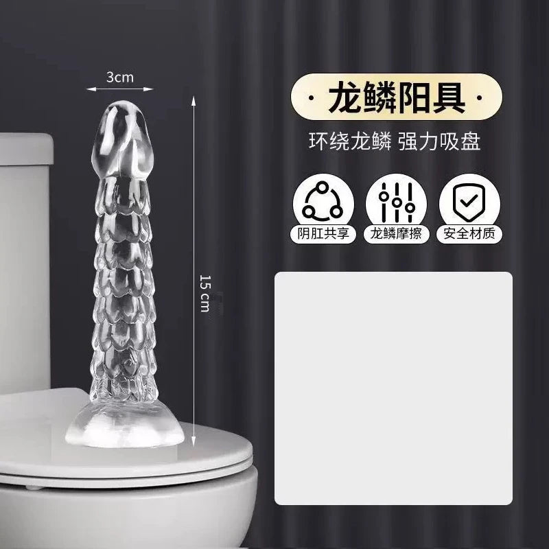 Transparent Dildo Simifo