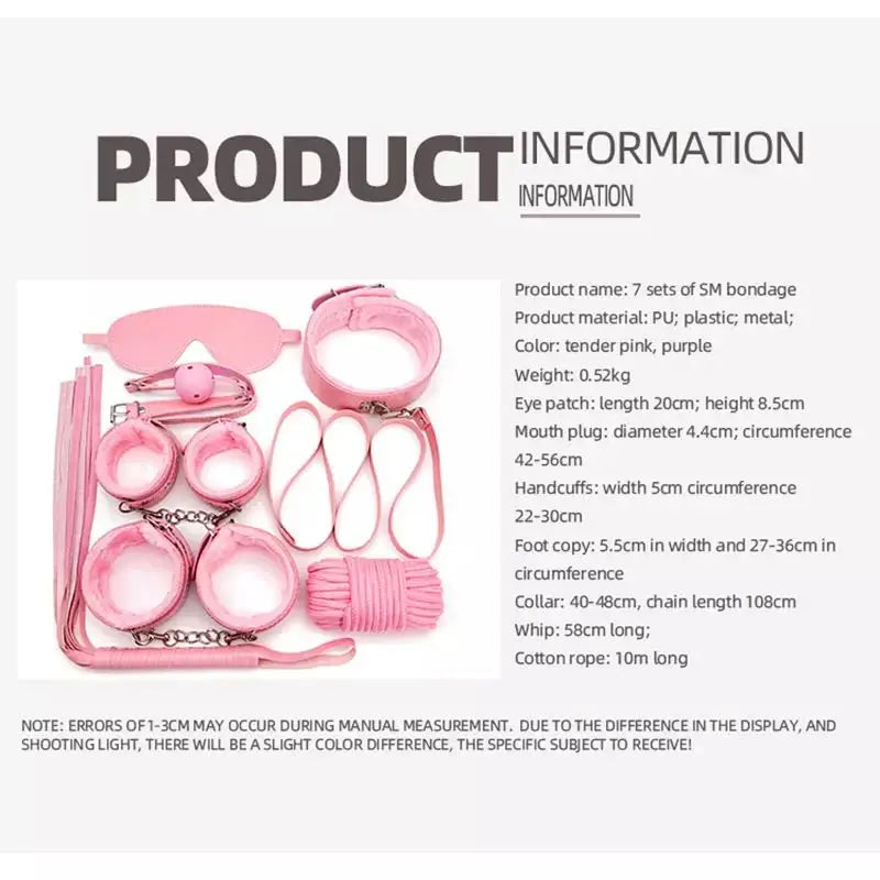 Leather bdsm Kit Simifo