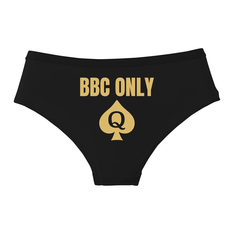 Queen of Spades BBC ONLY Cotton Underwear - Sexy Women's Briefs | Soft Comfortable Panties