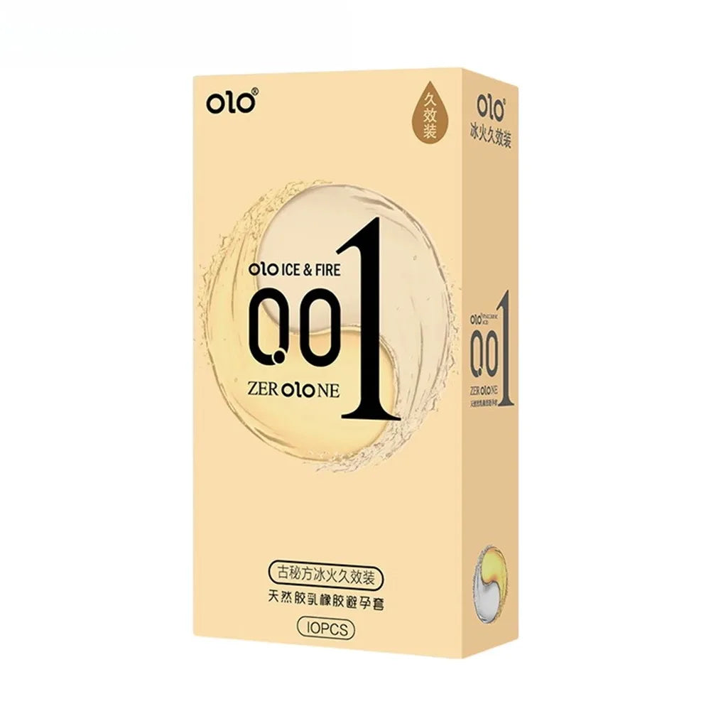 Ultra Thin Condoms - Ice & Fire Sensation (10 Pack)