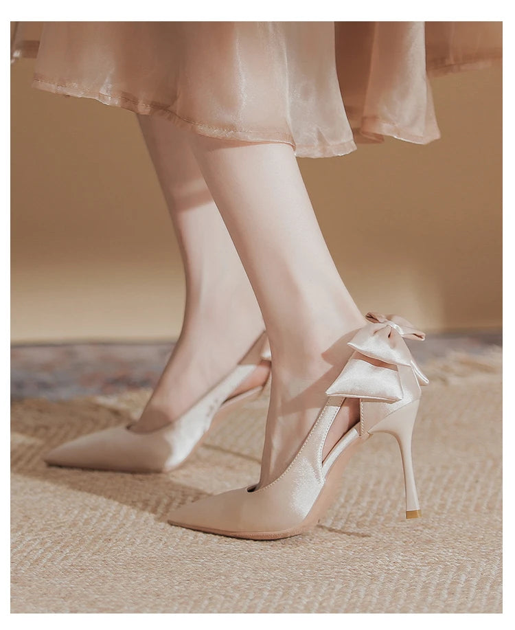 White High Heels Simifo