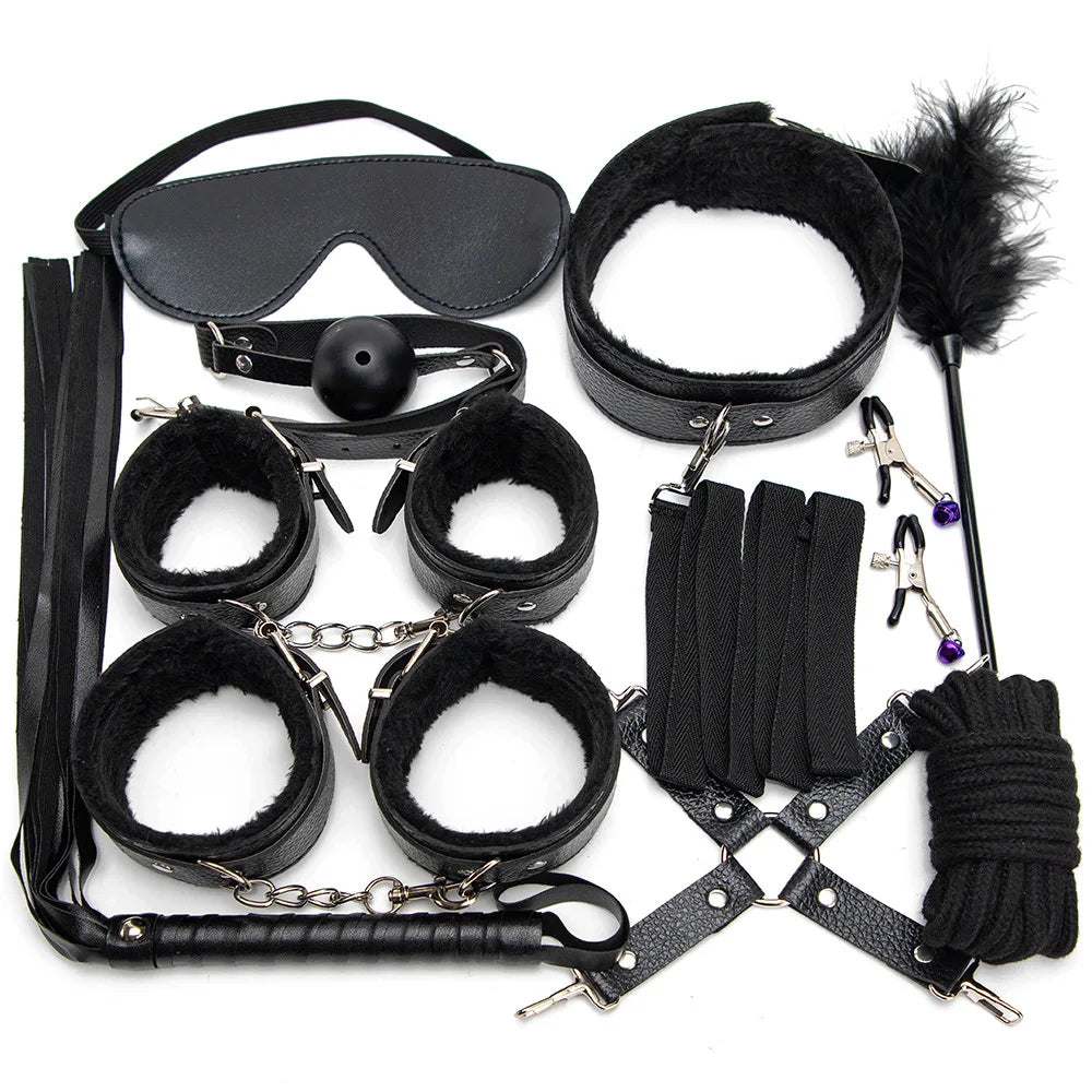Leather bdsm Kit Simifo