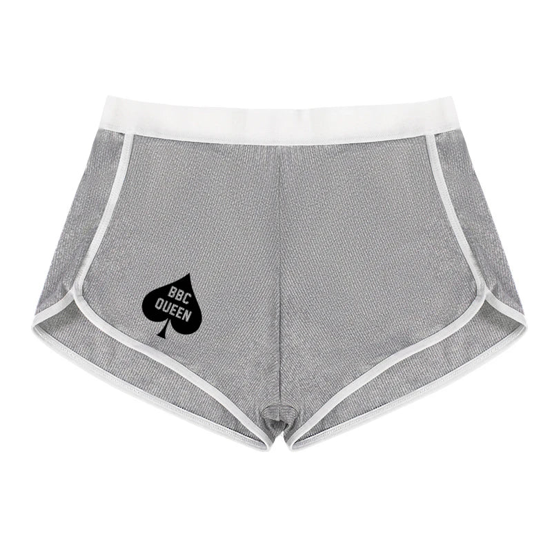 Queen of Spades Women's Cotton Boxer Shorts - Breathable Boyshort Panties | Comfortable Sports Underwear