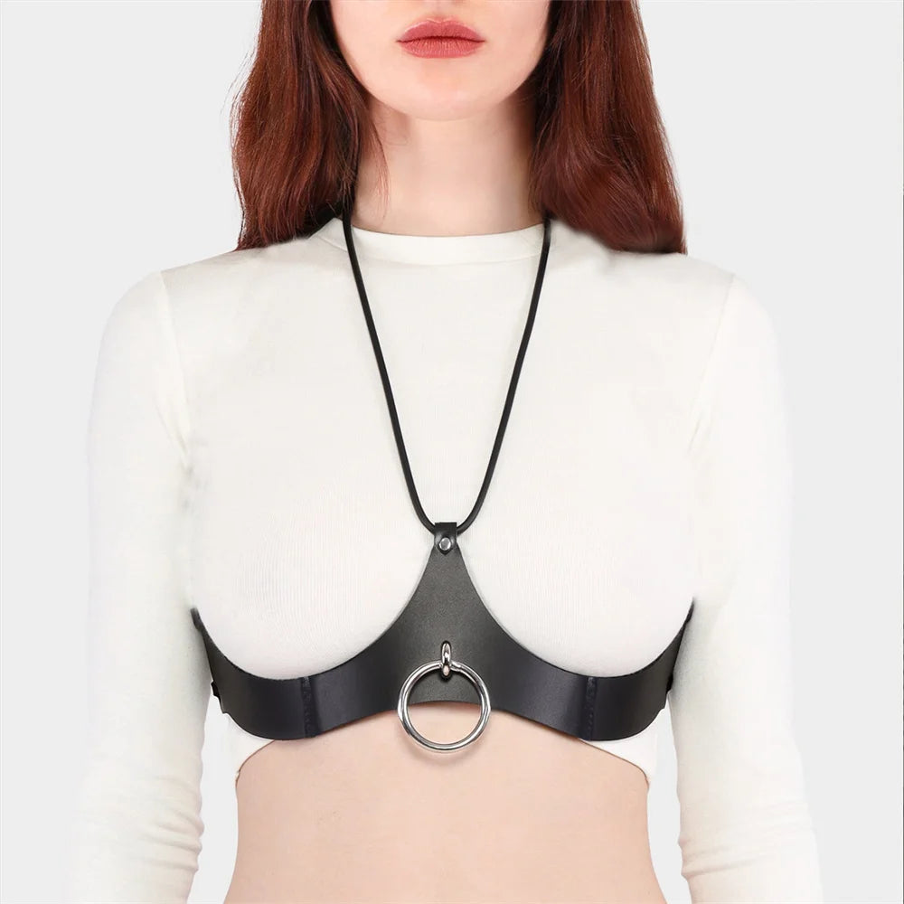 Sexy Body Harness - PU Leather Straps