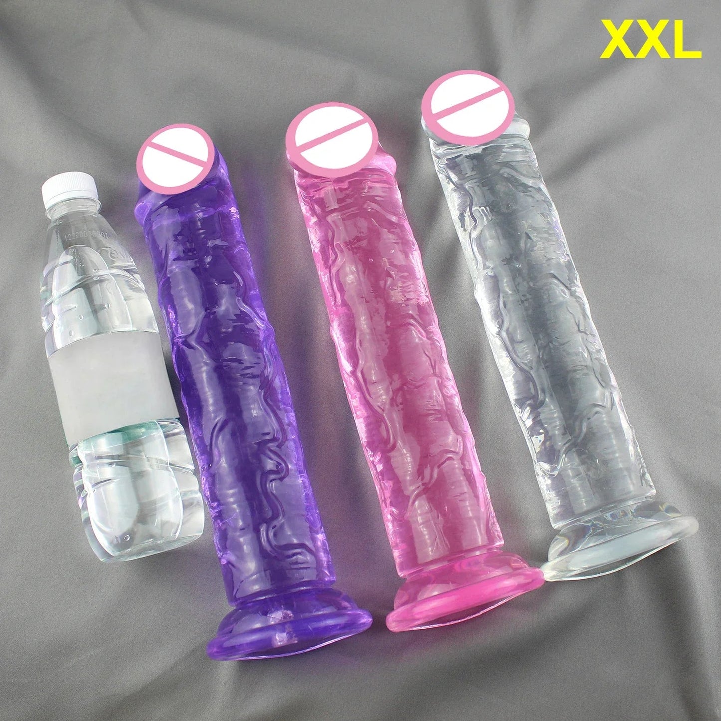 5 Colors Dildo With Suction Cup Simifo