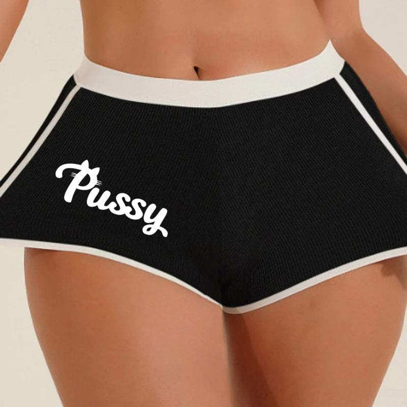 Women's Cotton Boxer Shorts - Breathable Comfortable Security Panties | Solid Color Sports Boyshort