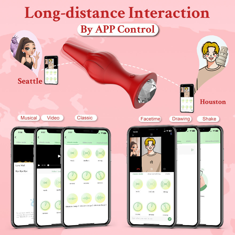 Butt Plug APP Control Simifo