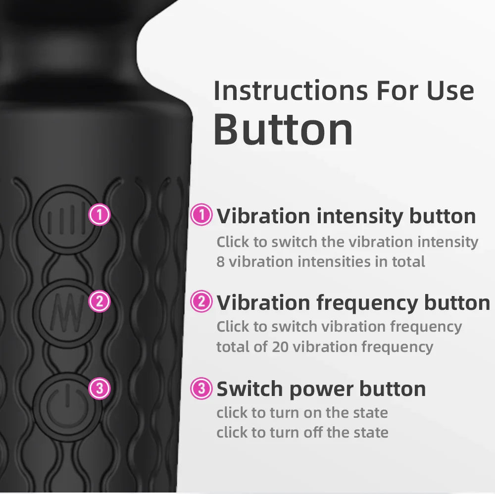 Wand Vibrate Massage Simifo