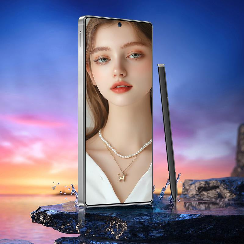 25 Ultra Smartphone, 6.8 Inch Large Screen, Dual Sim Card Slot, Octa-Core Processor, 64GB ROM, 5+13Mp Camera, 4G Network Support