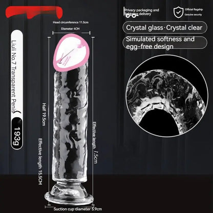 Transparent Dildo Simifo