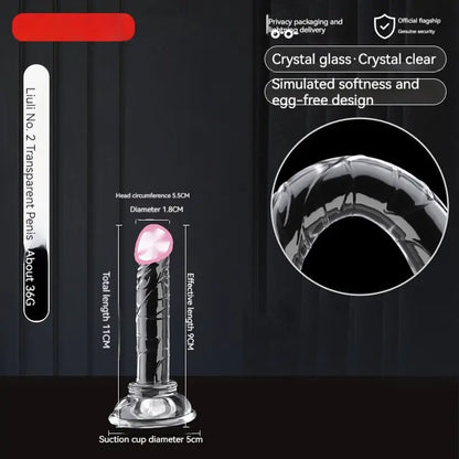 Transparent Dildo Simifo